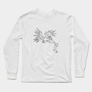 Edgar Lends a Beak Long Sleeve T-Shirt